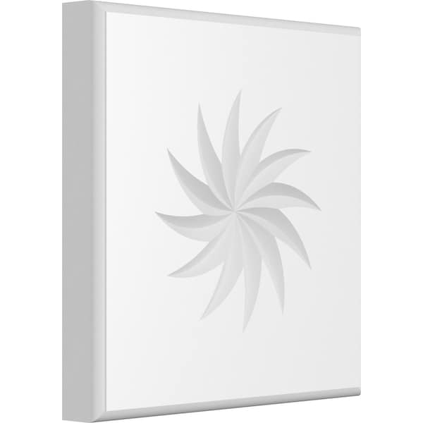 Ekena Millwork Standard Sedgwick Spiral Rosette With Rounded Edge, 8"W x 8"H x 1"P ROSP080X080X100SDG14 - main